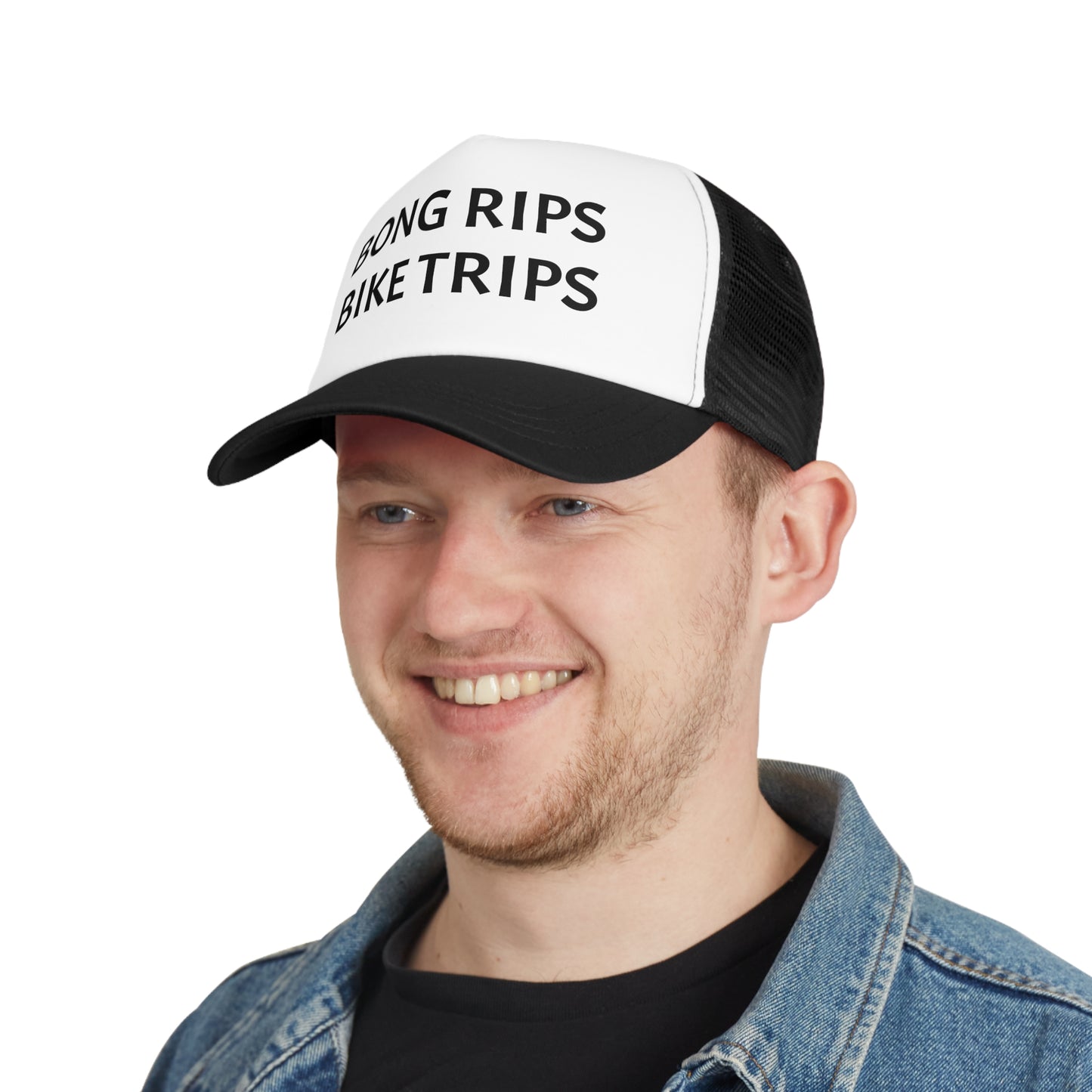 Bong Rips/Bike Trips Mesh Hat