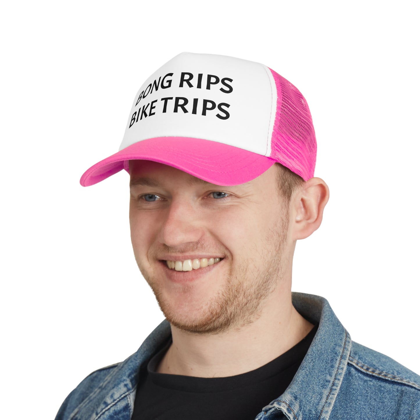 Bong Rips/Bike Trips Mesh Hat