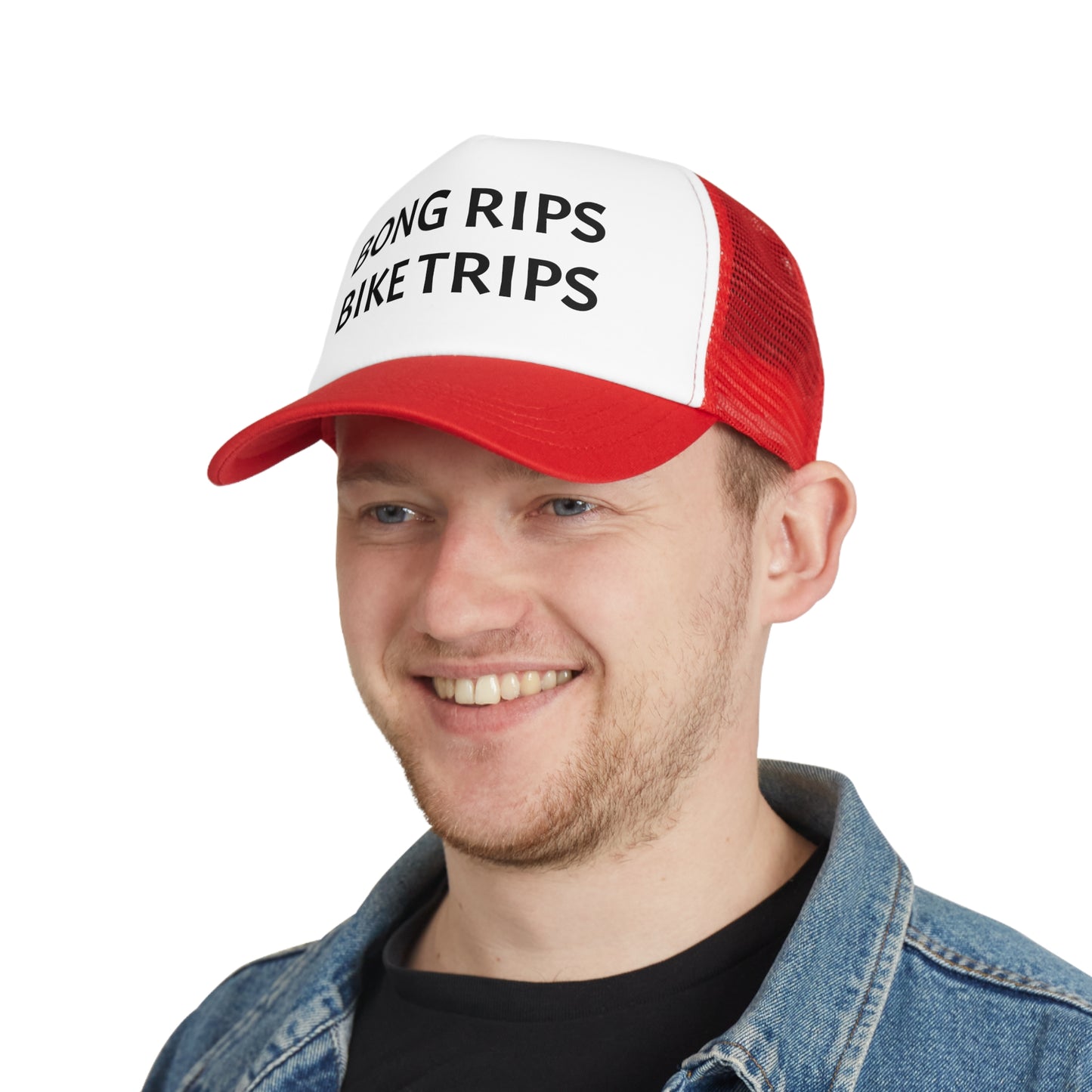 Bong Rips/Bike Trips Mesh Hat